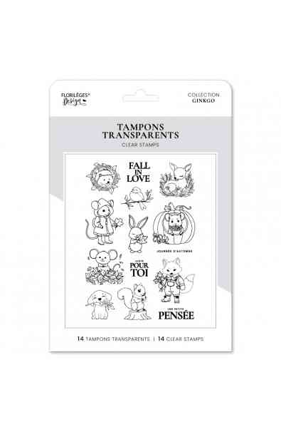 GINKO - Timbro clear - FALL IN LOVE