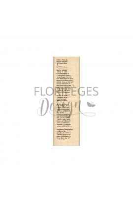 GINKO - Timbro in legno - MINI BORDURE TEXTE