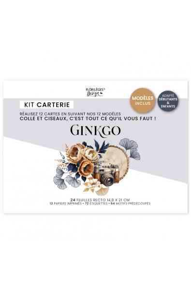 GINKGO - Kit creativo 12 carte