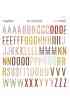 Autumn Archives - Alphabet Chipboard Stickers