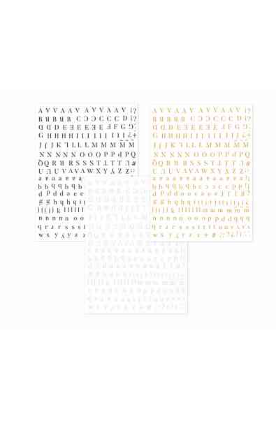 Rubons alfabeto SYL Settembre e Ottobre