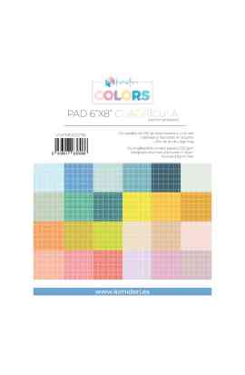 Paper pad 6x8" Cuadricula - secondo semestre