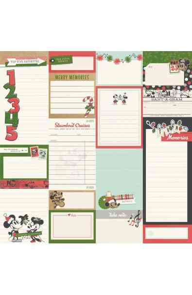 Say Cheese Classic Mouse Christmas - Journal Elements