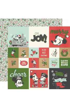 Say Cheese Classic Mouse Christmas - 2x2/4x4 Elements