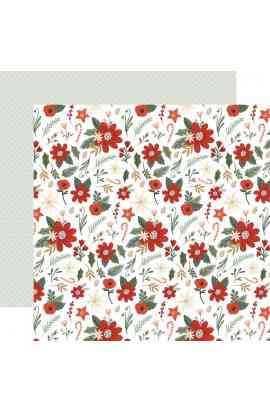 Christmas Village - Very Merry Floral