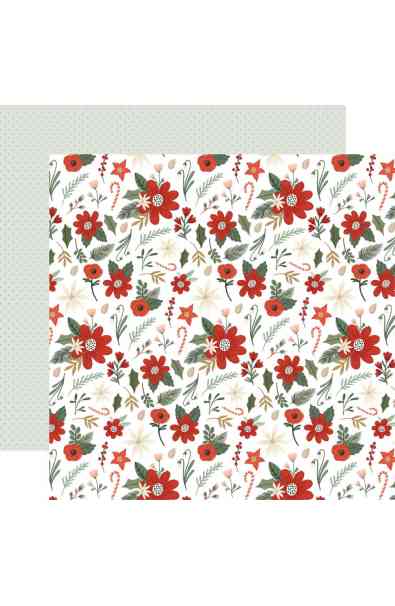 Christmas Village - Very Merry Floral