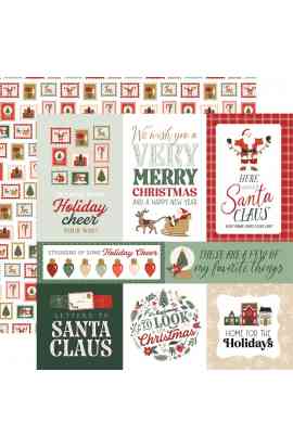 Christmas Village - Merry Journaling Cards