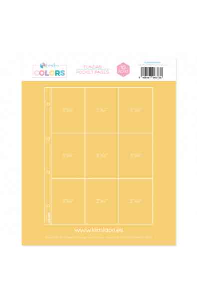 Page Protectors 9"x12" Modello 3