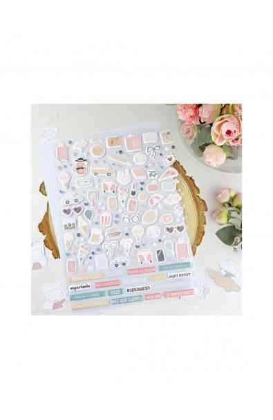 Sea Lo Que Sea - Puffy Stickers