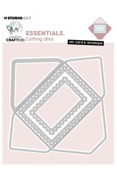 Fustella - atc card & envelope