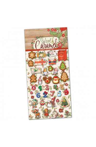 Salted caramel - Puffy Stickers