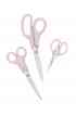 Set di 3 Forbici - Rosa