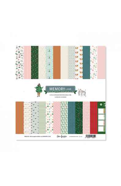 MEMORY LANE - Kit di carte 12x12" stampato fronte/retro