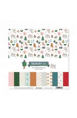 MEMORY LANE - Pad 12x12" stampato solo su un lato