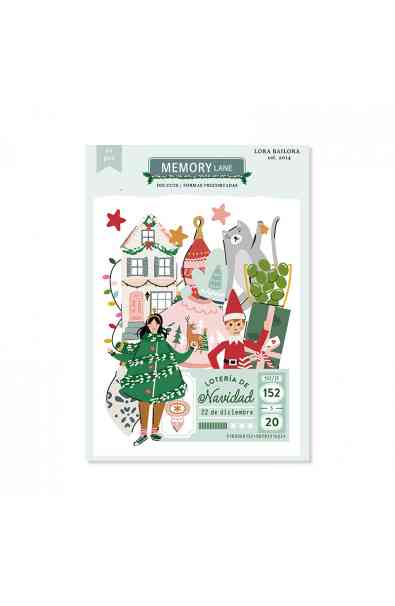 MEMORY LANE - Die cuts illustrazioni