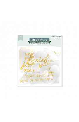 MEMORY LANE -  Die cuts vellum
