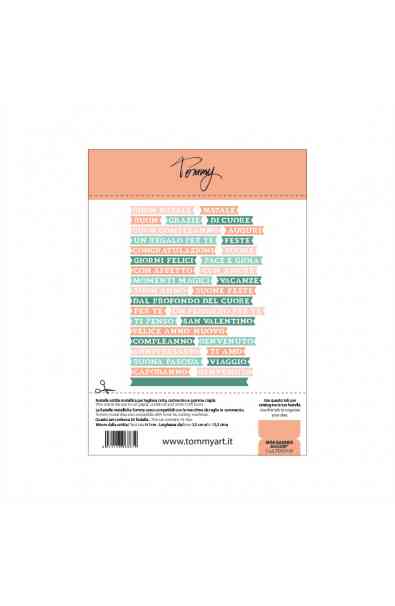 Fustella – Mini banner auguri