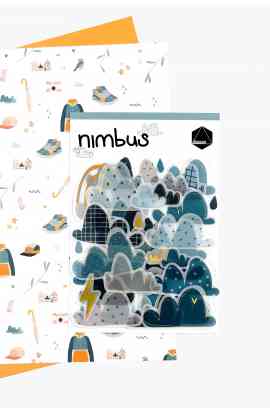 Nimbus - Diecuts vellum+foil 