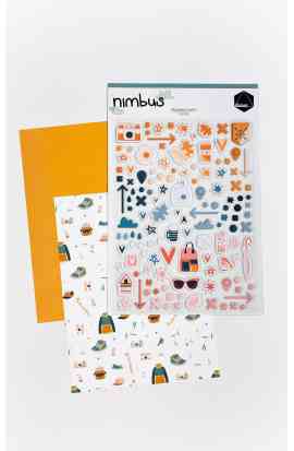 Nimbus - Puffy stickers