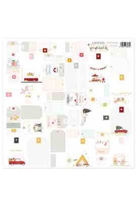 Babe It's Cold Outside - Carta speciale con foil oro