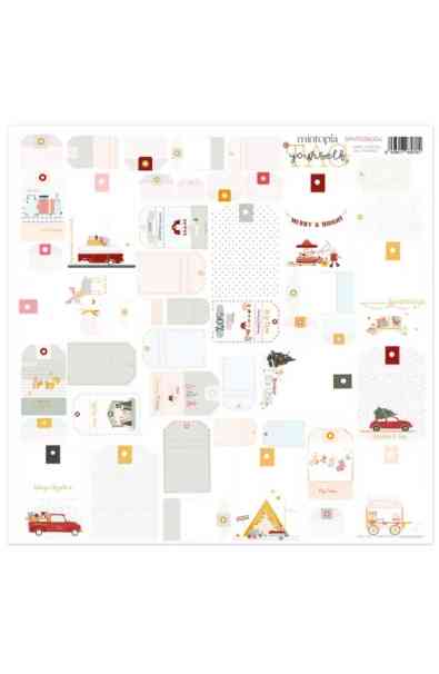 Babe It's Cold Outside - Carta speciale con foil oro