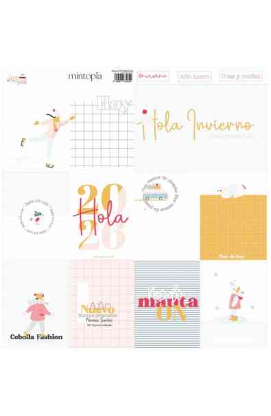 Babe It's Cold Outside - carta 12x12 Tarjetas 1