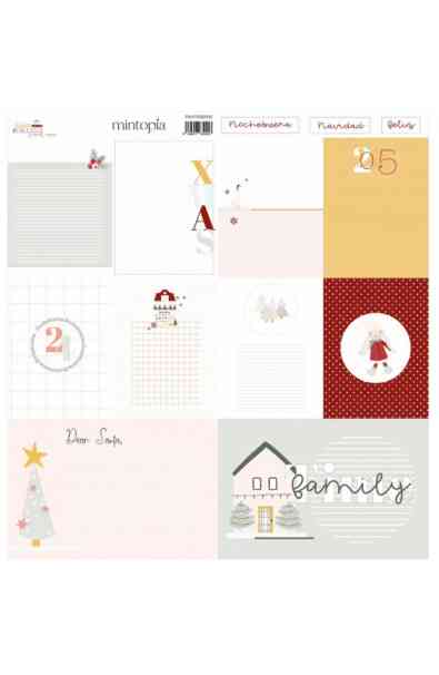 Babe It's Cold Outside - carta 12x12 Tarjetas  2