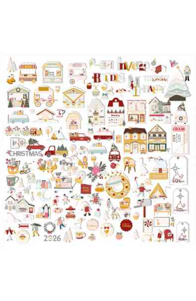 Babe It's Cold Outside - Die Cuts