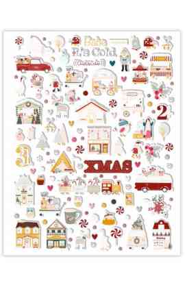 Babe It's Cold Outside - Puffy Illustrazione