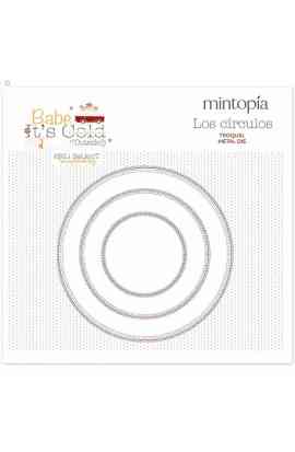 Babe It's Cold Outside - Fustella - Círculos nido con cosido