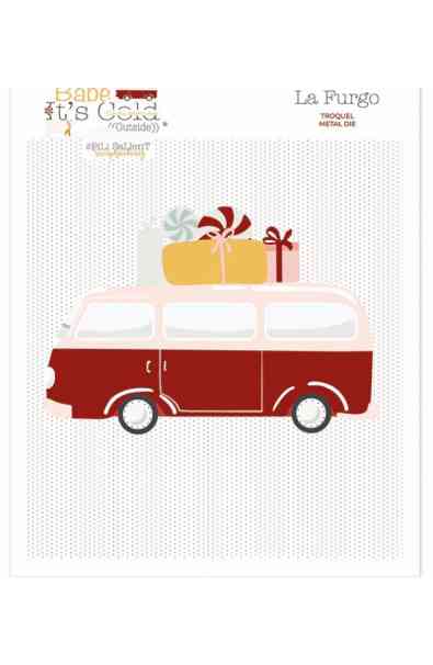 Babe It's Cold Outside - Fustella - Furgo navidena