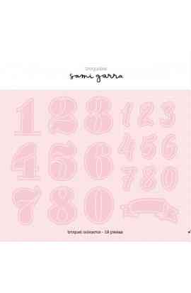 Purpurina - Fustella numeri