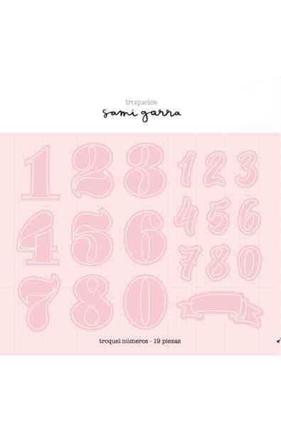 Purpurina - Fustella numeri