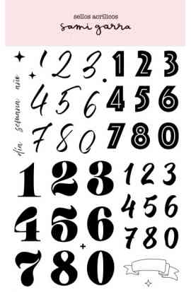 Purpurina - Timbro numeri