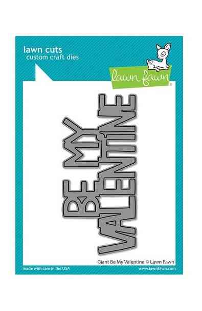 Fustella - Giant BE MY VALENTINE