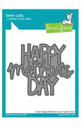 Fustella - Giant Happy Mother's Day 