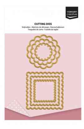 Fustella - Cerchi & Quadrati Smerlati