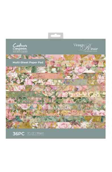 Vintage Rose - Pad 12x13