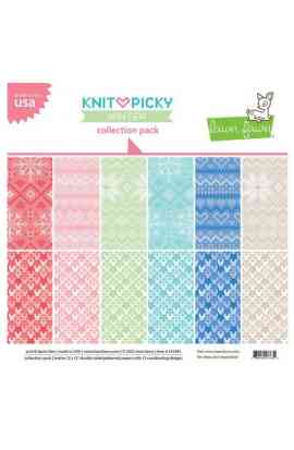 pad 12x 12 - Knit Picky Winter Collection