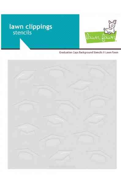 Stencil - graduation caps background