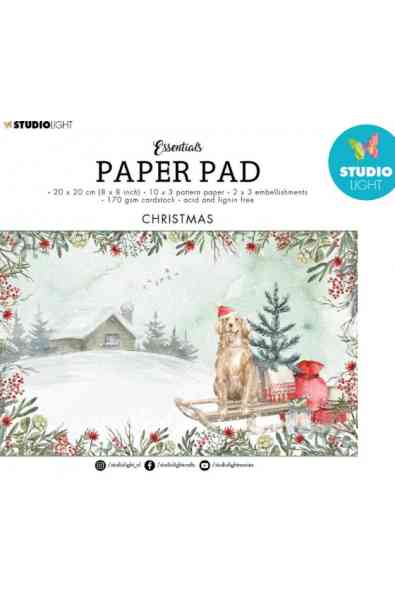Pad 8x8 - Christmas