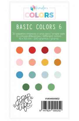 Mini pad Basic colors 6