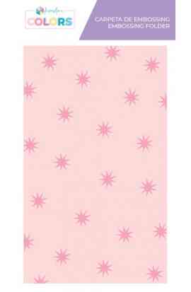 Mini embossing Folder 3"x5" - Estrellas