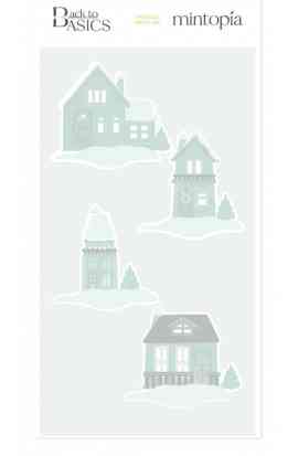 Fustella - Casitas nevadas