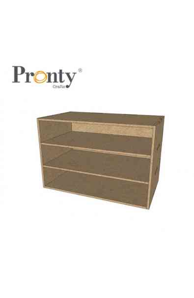 MDF Organizer - Basic Box Drawer 22 x 15 x 13 cm