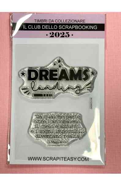 Timbri da collezione 2025 - Agosto - DREAMS LOADING