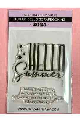 Timbri da collezione 2025 - Giugno - HELLO SUMMER