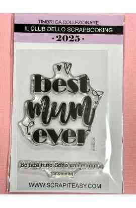 Timbri da collezione 2025 - Maggio - BEST MUM EVER