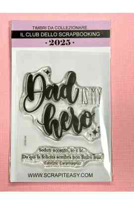 Timbri da collezione 2025 - Marzo - DAD IS MY AIR