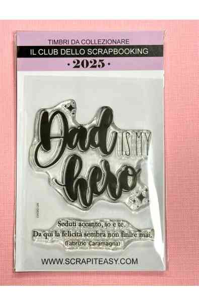 Timbri da collezione 2025 - Marzo - DAD IS MY AIR